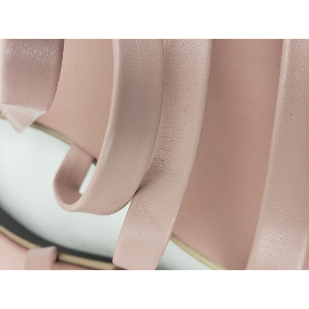 Reaction Kenneth Cole Sloan Four Band Strappy Slide Sandal in Blush Pink Size 10 - Picture 12 of 16